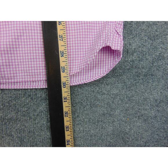 Nordstrom Signature Shirt Mens 17.5 Ping White Check - Picture 8 of 10